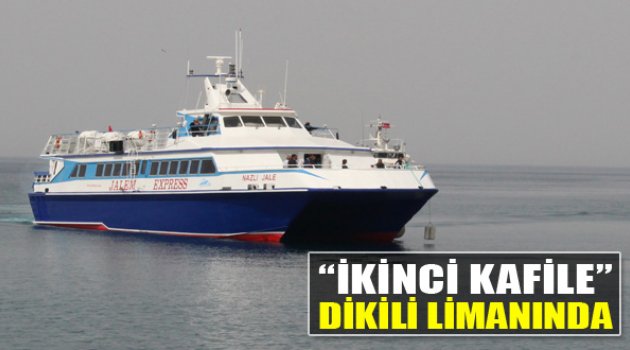 2'nci Mülteci Kafilesi Dikili Limanında