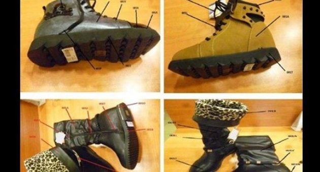 33 bin zehirli ayakkabının 19 bini bulundu