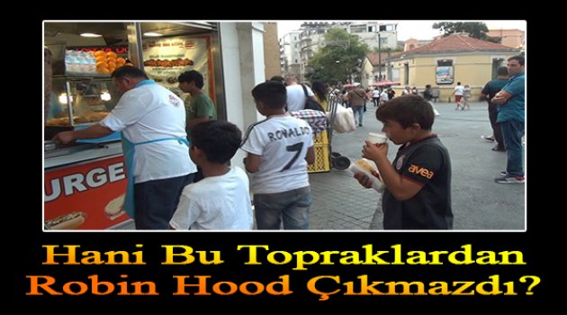 35 çocuğa döner ısmarladı, parayı ödemeden kaçtı