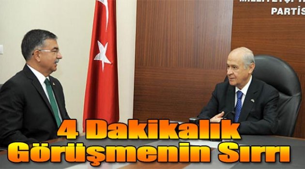 4 dakikalık görüşmenin sırrı
