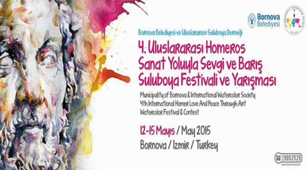 4. Uluslar arası Homeros Sanat yolu Sevgi ve Barış Suluboya Yarışma ve Festivali