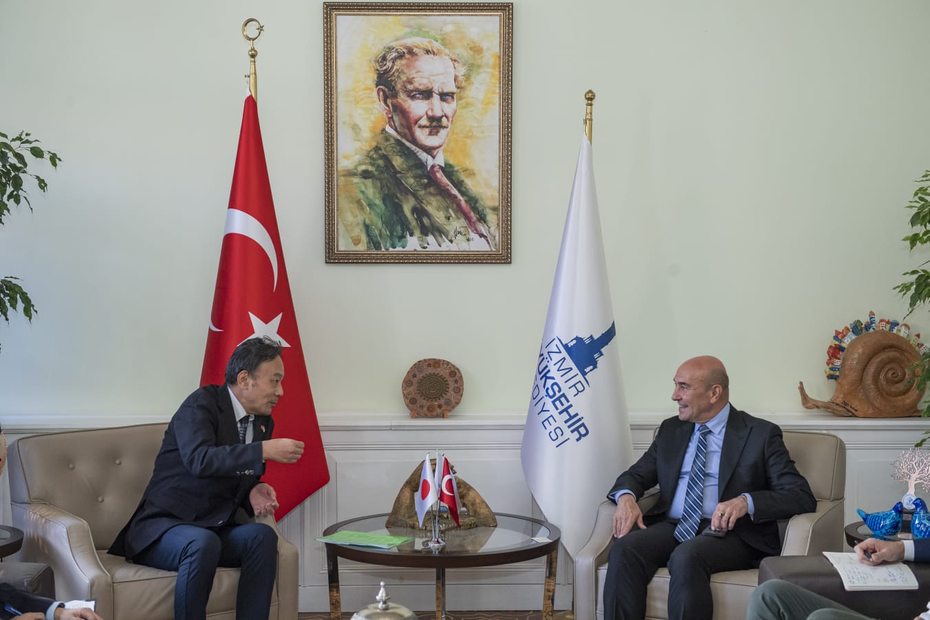 Başkan Soyer ve Büyükelçi Katsumata’dan güç birliği mesajı