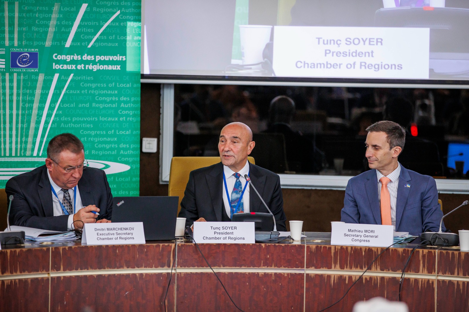 Soyer, Avrupa Konseyi Bölgeler Meclisi Başkanı oldu