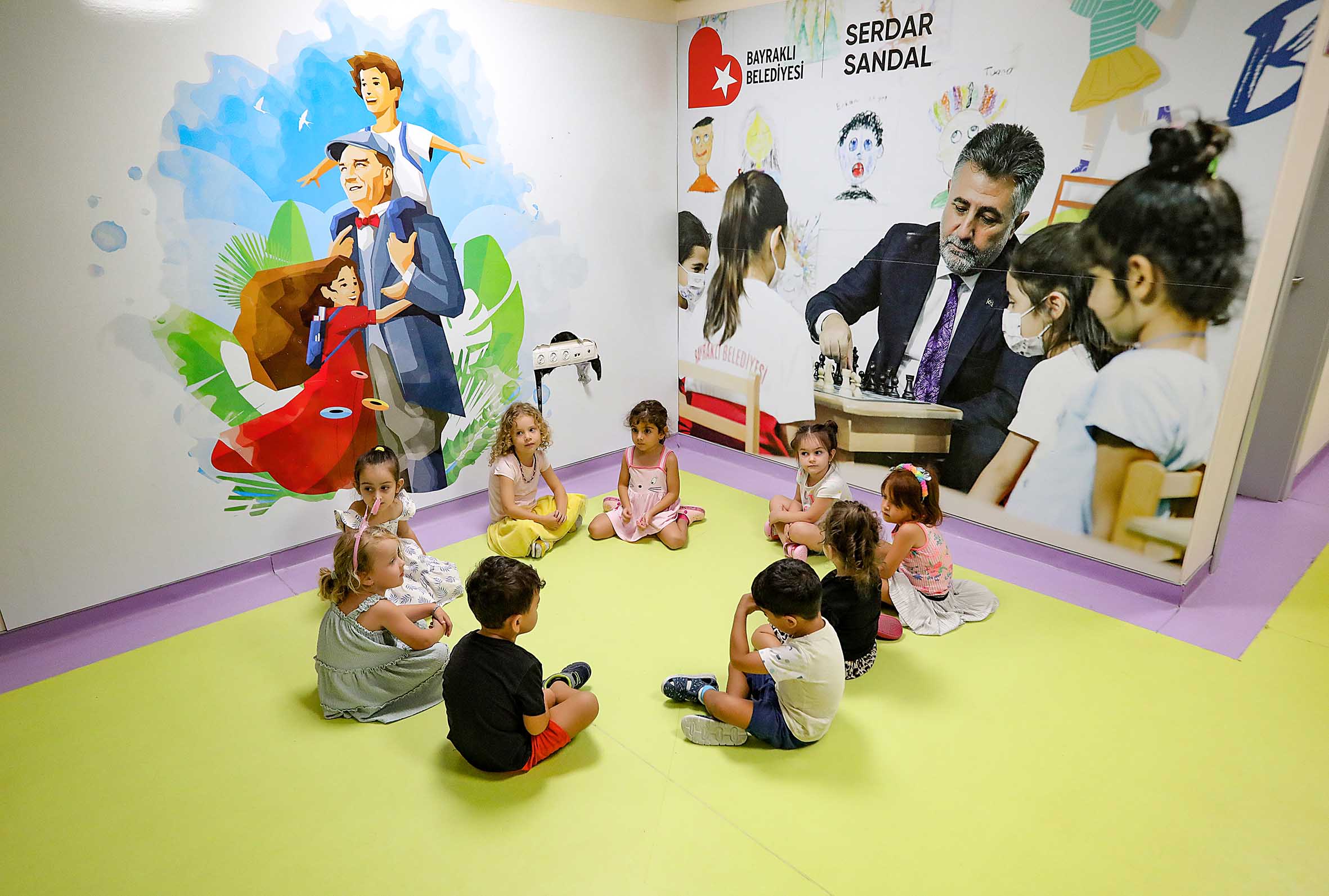 Bayraklı’nın yeni anaokulu yola çıkıyor