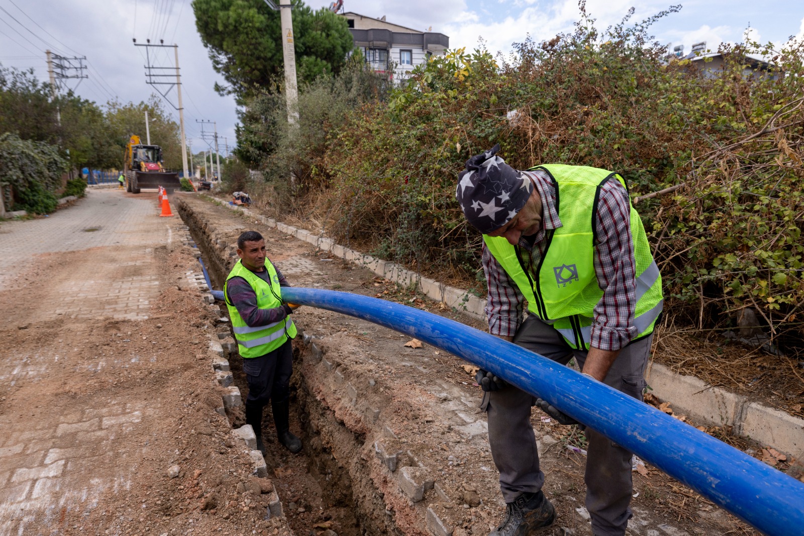 Bağyurdu’nun 40 yıllık içme suyu şebekesi yenileniyor