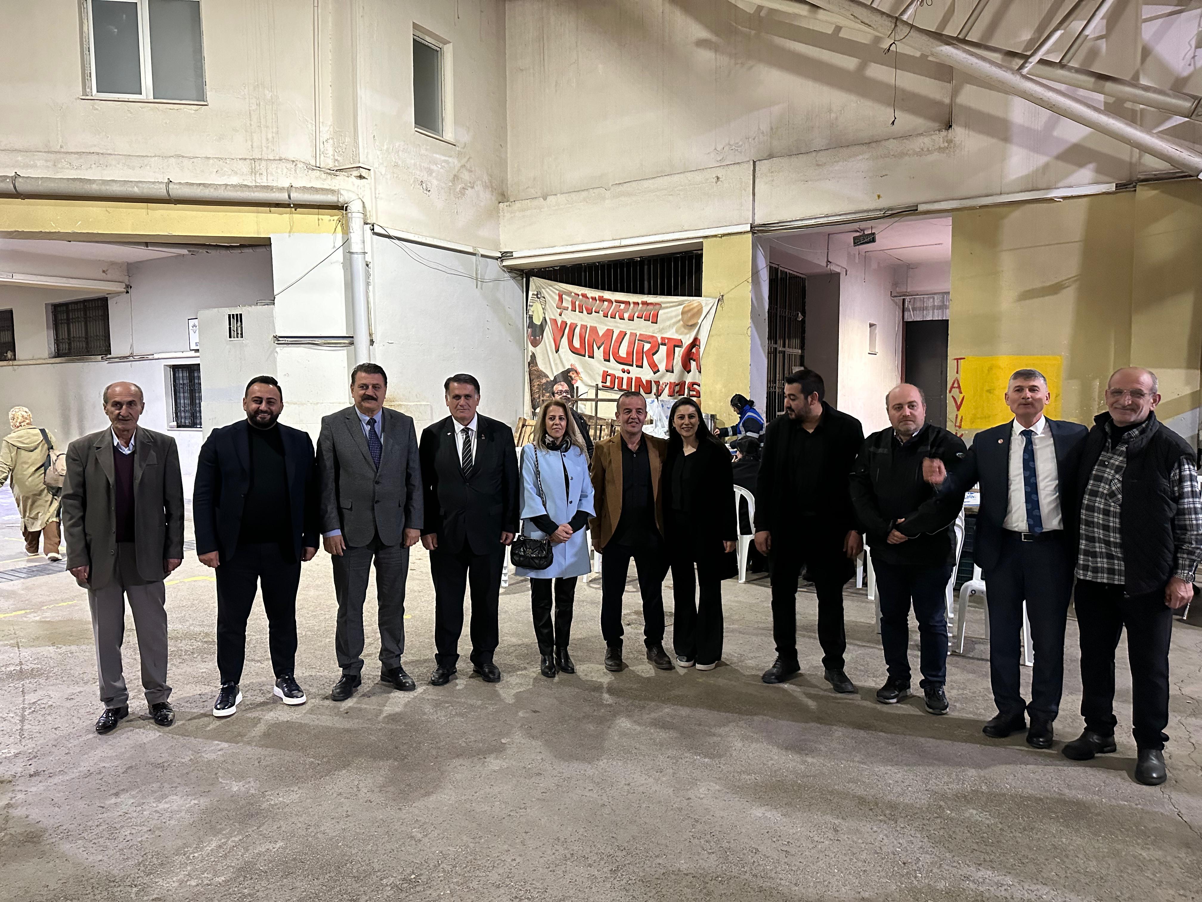 Uğur Mumcu Mahallesi muhtar adayı Sabahattin Altundağ'dan iftar yemeği