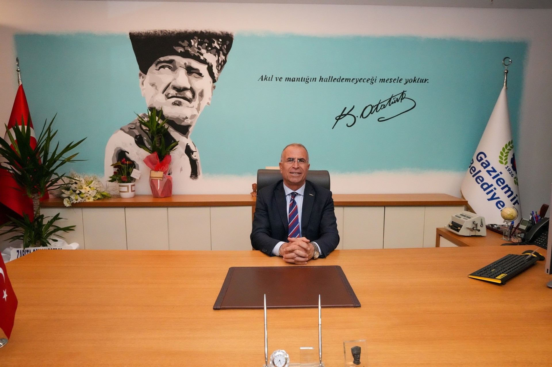 '' İyi ki Gaziemir’de yaşıyorum, iyi ki Gaziemir’e hizmet edeceğim”.