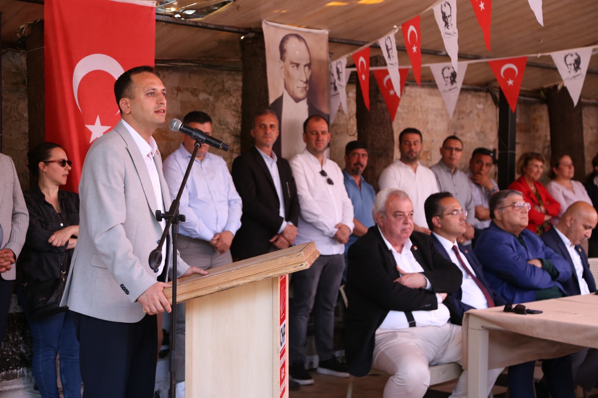 Başkan Eşki, bayramlaşma töreninde konuştu: "Sorumluluğumuz büyük"