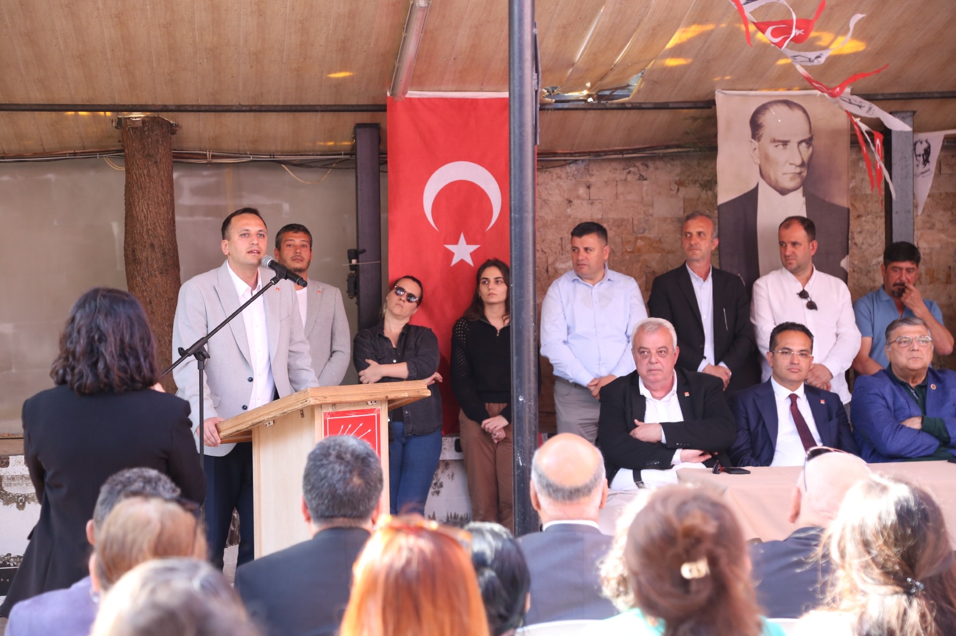 Başkan Eşki, bayramlaşma töreninde konuştu: "Sorumluluğumuz büyük"