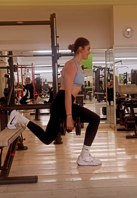 Zehra Güneş, spor salonundan görüntü paylaştı! Her gören aynı yorumu yaptı