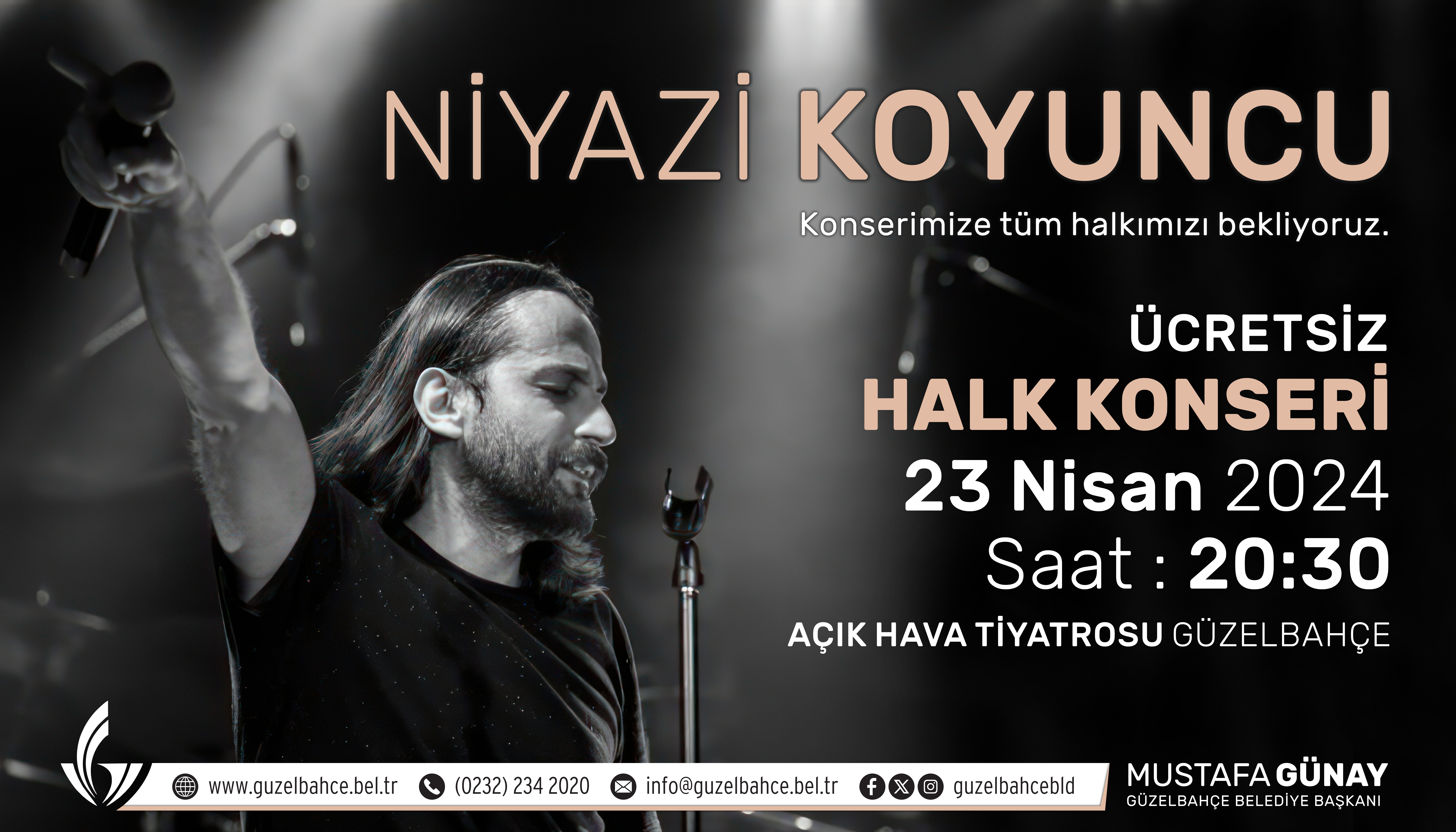 23 Nisan’da Güzelbahçe’de Niyazi Koyuncu rüzgarı esecek