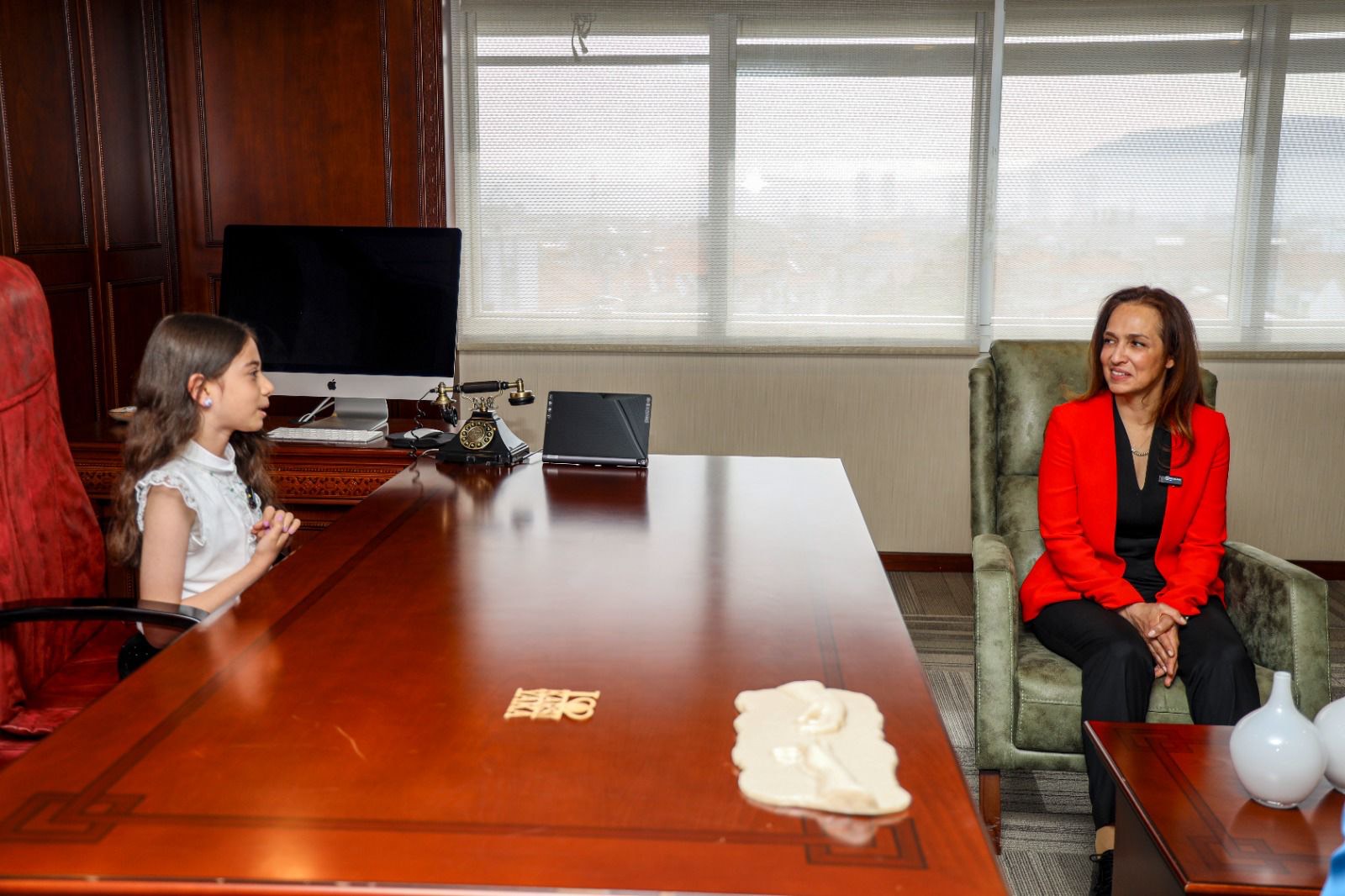 Karşıyaka’nın çocuk başkanı park ve barınak istedi!