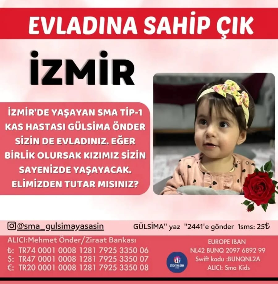 Türkiye Gülsima için “Tek yürek”