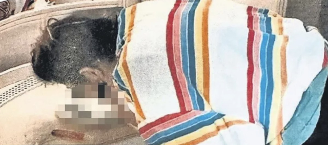 Ünlü şarkıcı Kalben'in başını yakan görüntü!