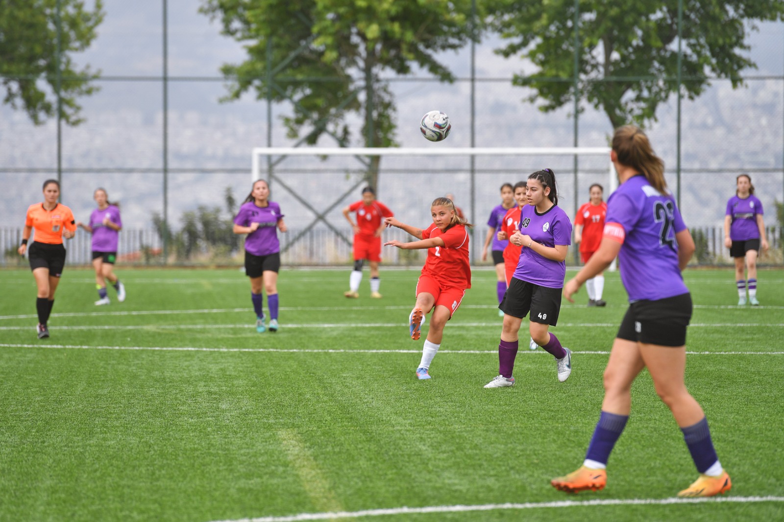 “Kadınlar 17 Yaş Altı Futbol Turnuvası” da tamamlandı.