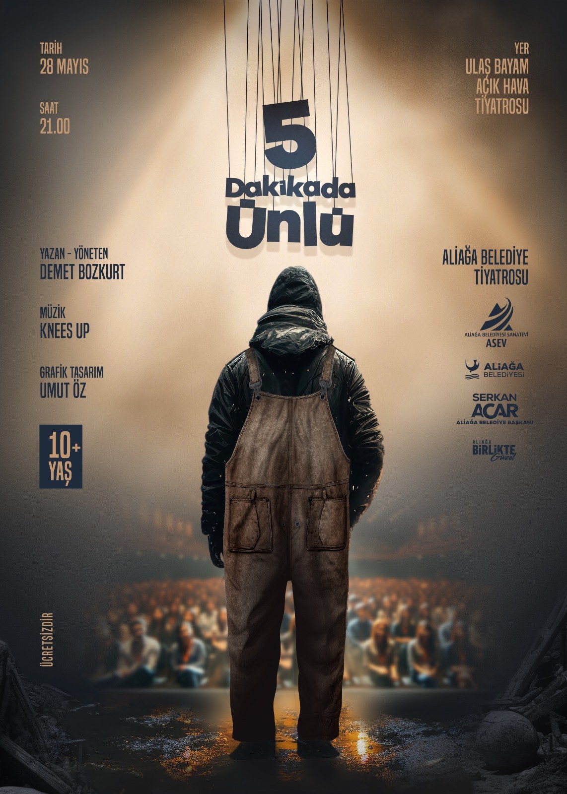 Aliağa'da İlk Perde: '5 Dakikada Ünlü' Seyirciyle Buluşuyor