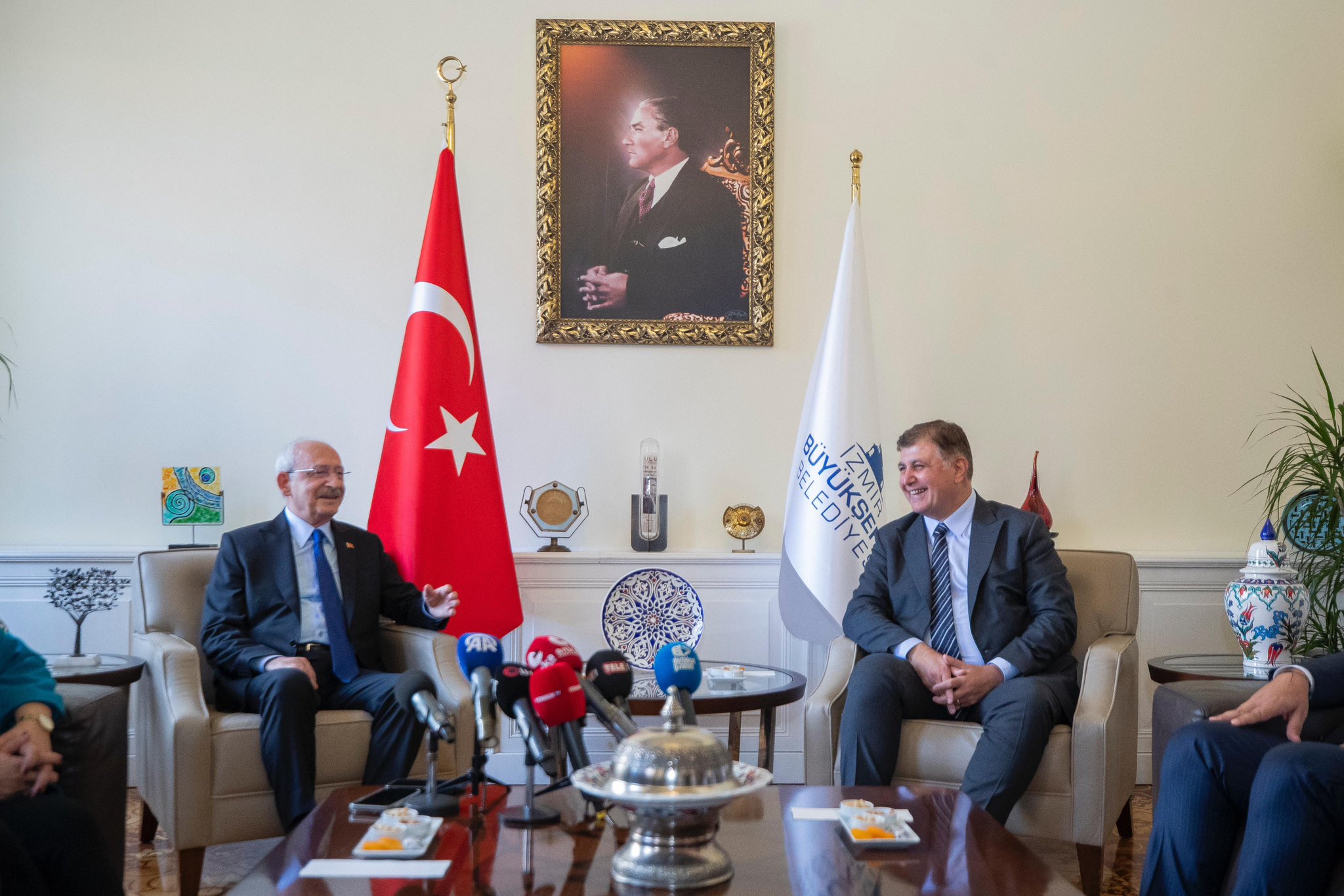 Kılıçdaroğlu'ndan, Soyer'e ziyaret