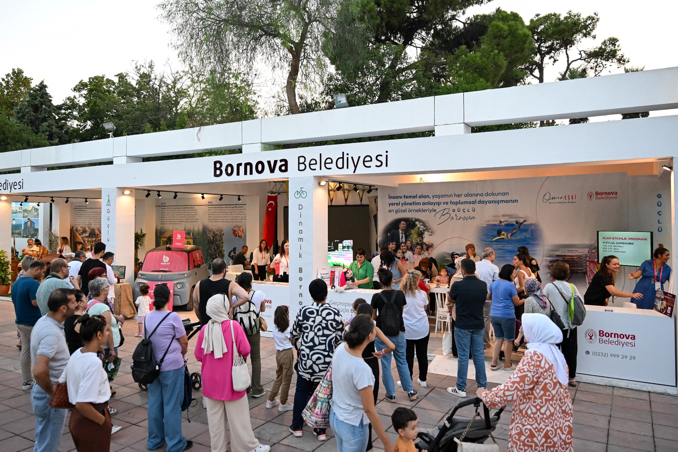 Fuar'da Bornova Belediyesi farkı