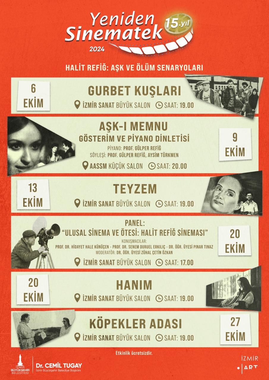 Yeniden Sinematek’te Halit Refiğ sineması