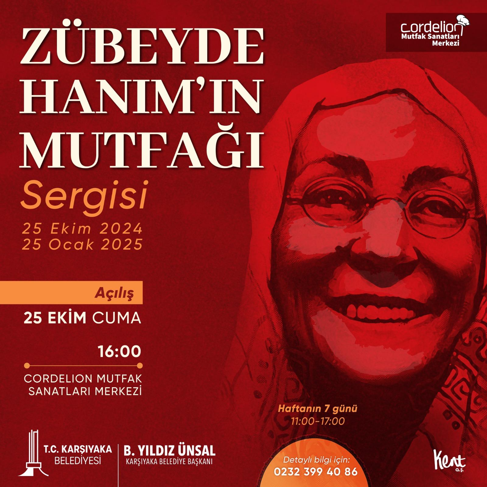 ‘Zübeyde Hanım’ın Mutfağı’ Karşıyaka’da sergilenecek