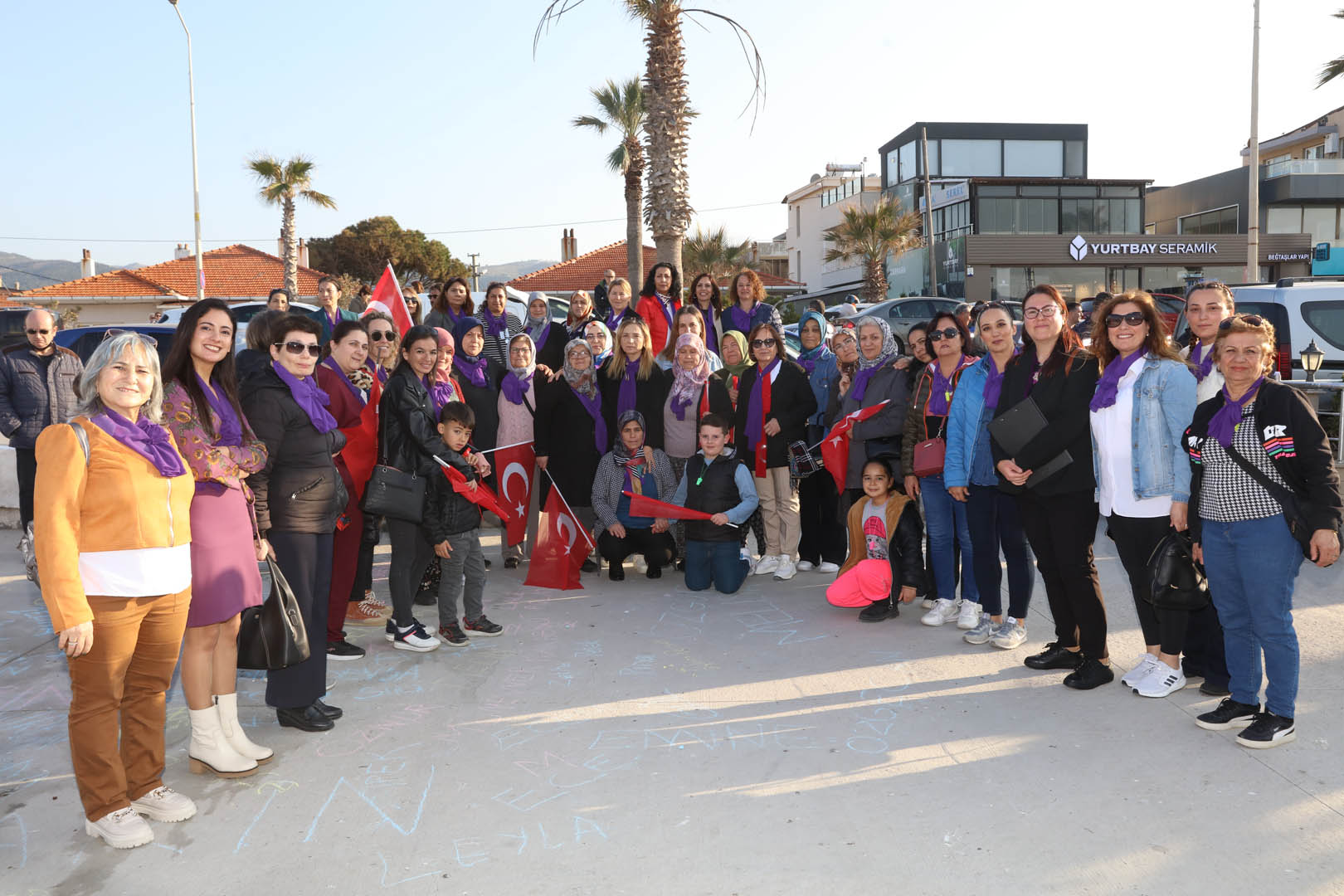 Türkiye’de ilk; Güzelbahçe’de 8 Mart’ta Tersine Yürüyüş Düzenlendi