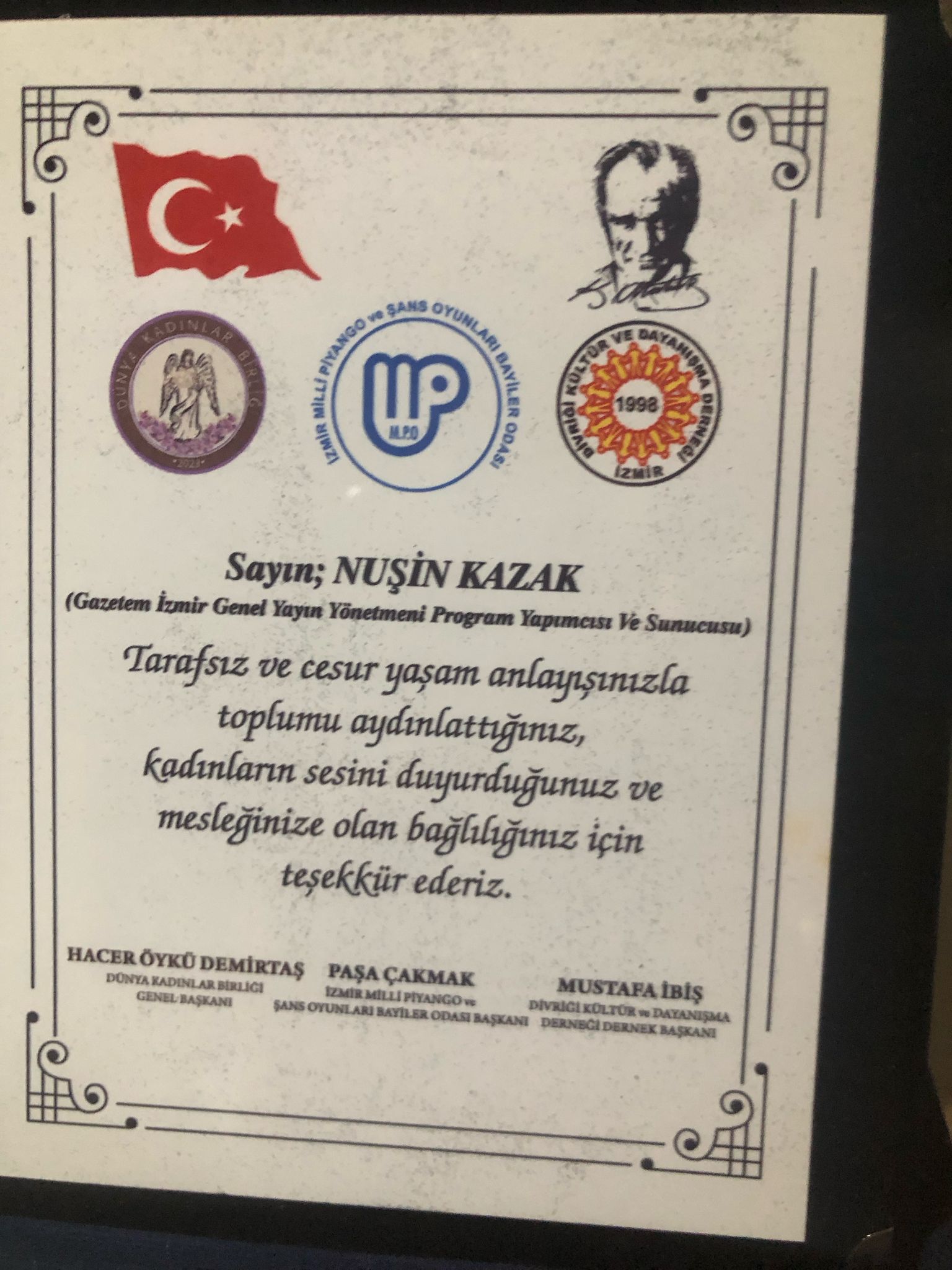 Nuşin Kazak  Basın Dünyasında Yükselen Bir Yıldız!