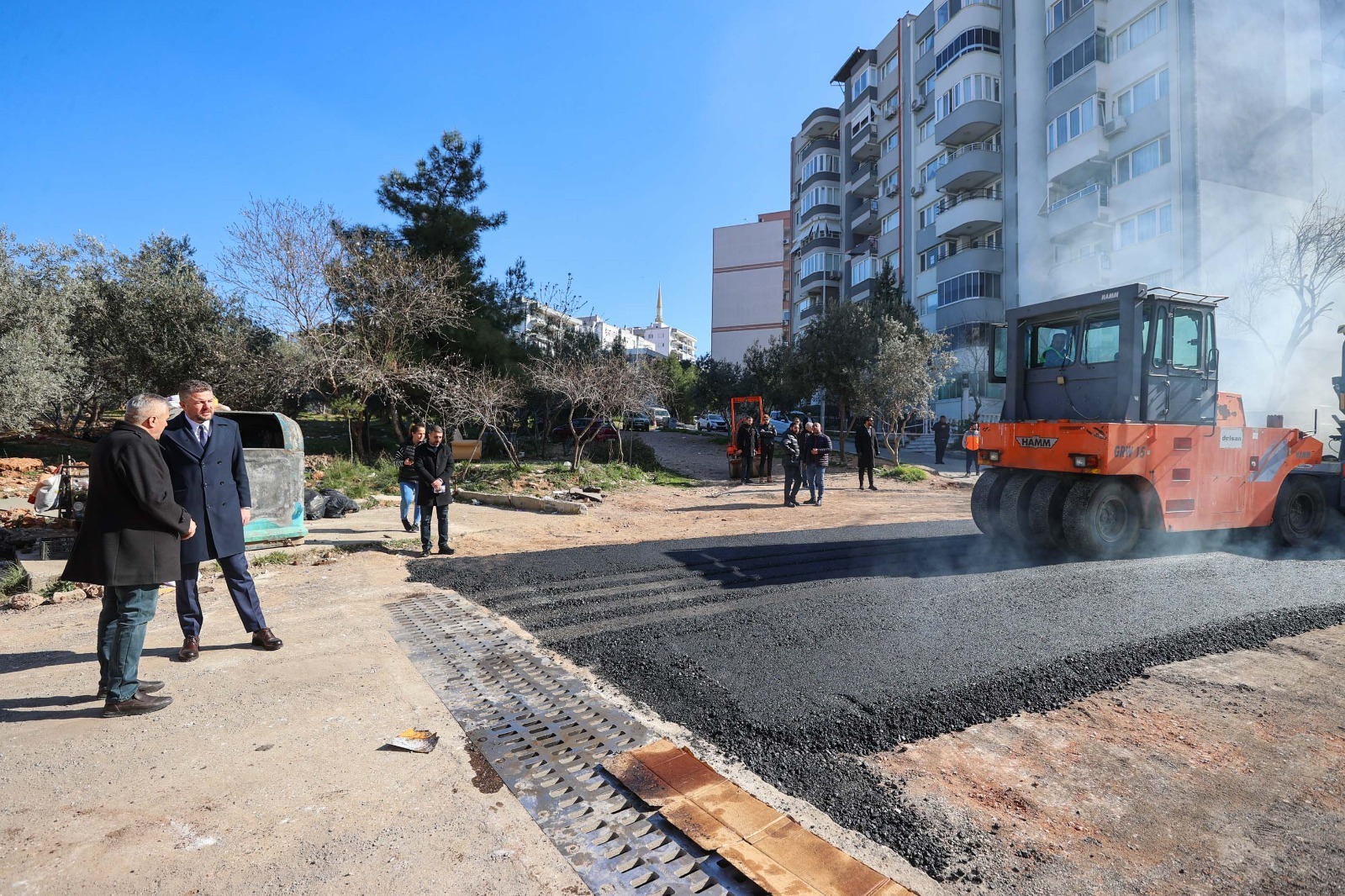 Başkan Görkem Duman, ilçede asfalt seferberliğini sürdürüyor