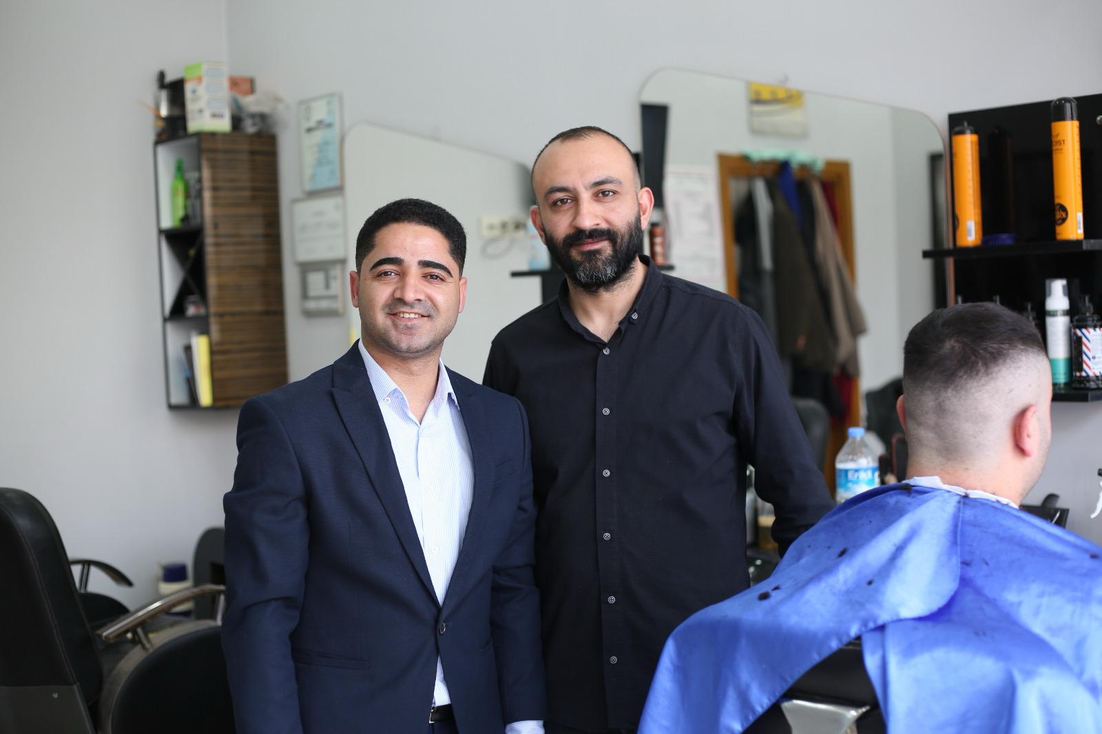 1 MAYIS EMEK VE DAYANIŞMA GÜNÜ’NDE BAŞKAN HARMAN'DAN İŞÇİ VE ESNAFLARA ANLAMLI ZİYARET