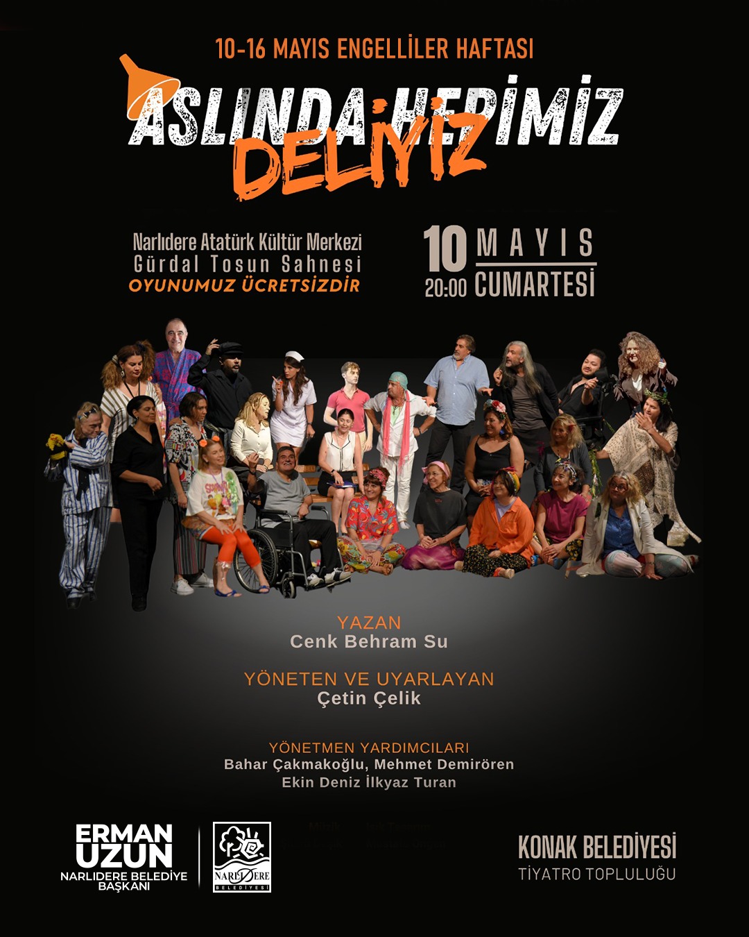 Narlıdere Belediyesi'nden Engelliler Haftası'nda iki ayrı etkinlik