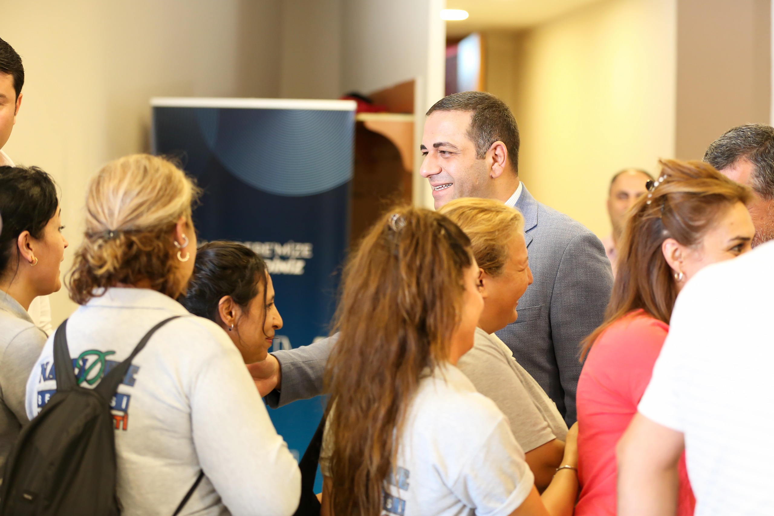 Başkanı Erman Uzun, mesai arkadaşlarıyla bayramlaştı