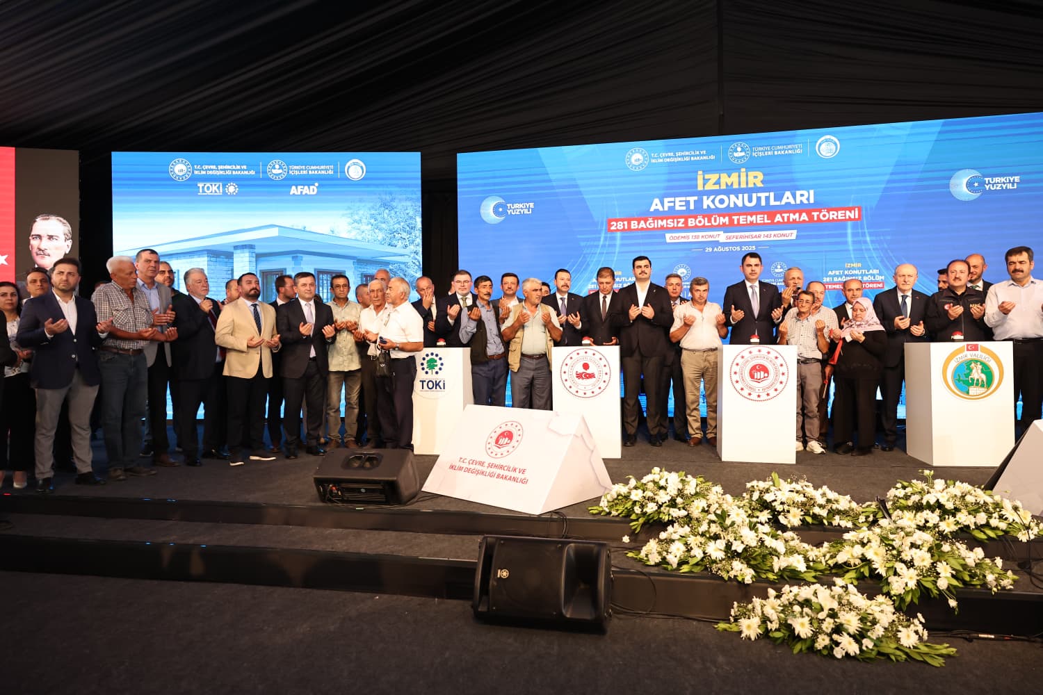 AK Parti İzmir İl Başkanı Bilal Saygılı, Ödemiş’te temel atma sonrası değerlendirmede bulundu!