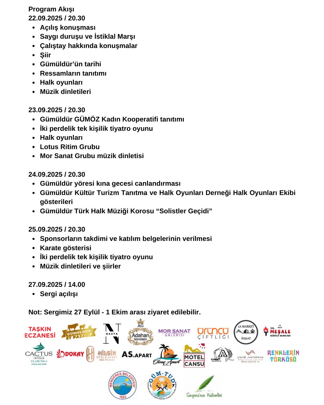 81 İlden 81 Ressam Menderes’te