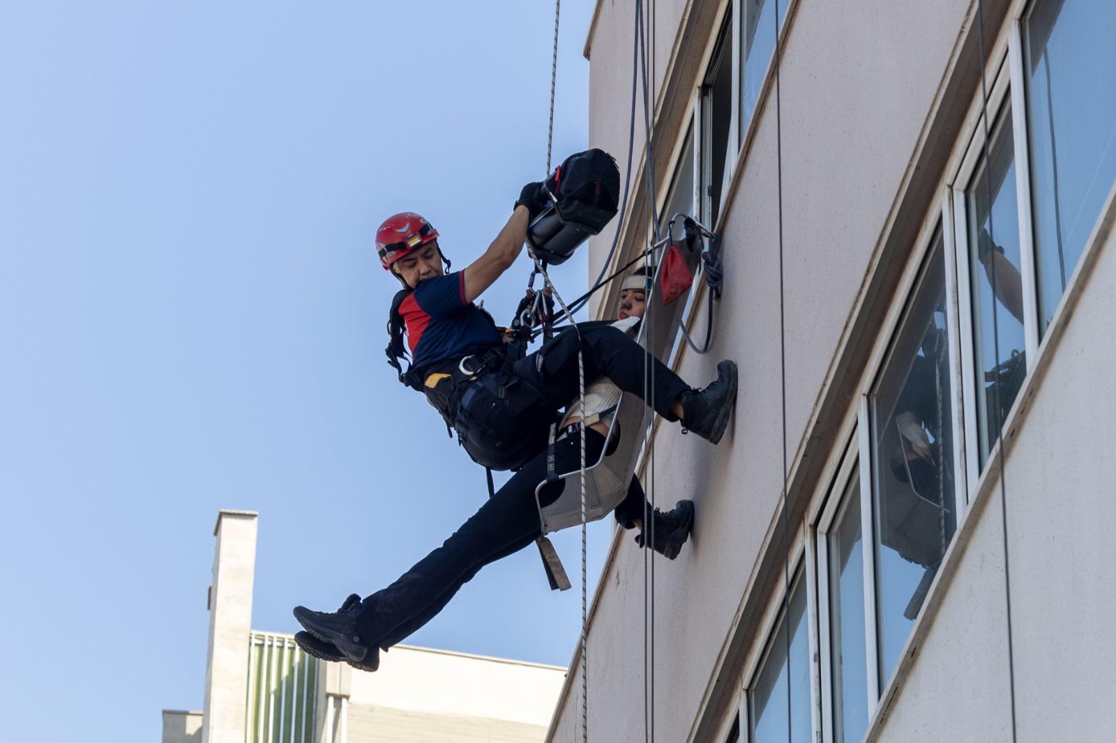 İZSU’da gerçeği aratmayan tatbikat