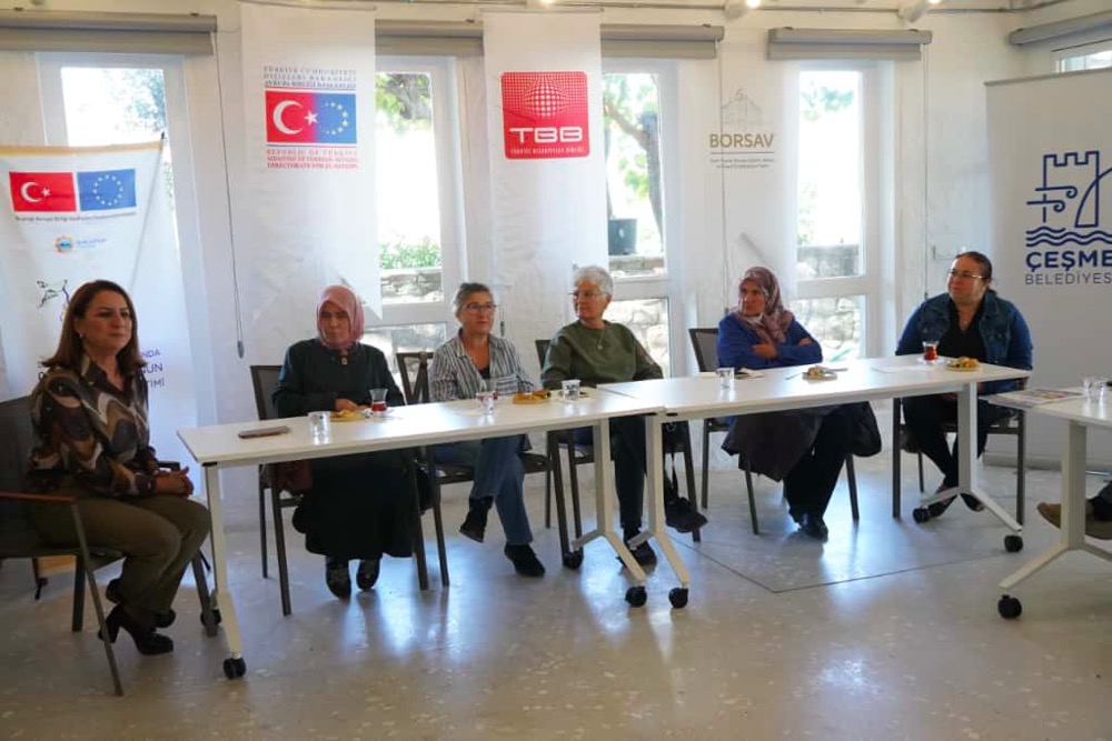 Çeşme Belediyesi’nden Dünya Kadın Çiftçiler Günü’nde Anlamlı Buluşma