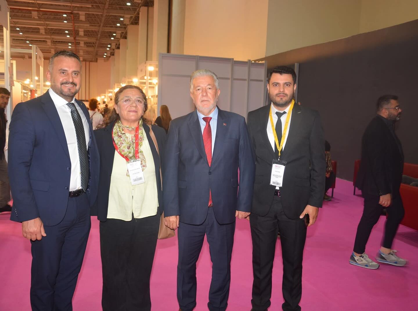 İESOB Başkanı Yalçın Ata, Fuar Açılışında Protokol Ziyaretinde Bulundu