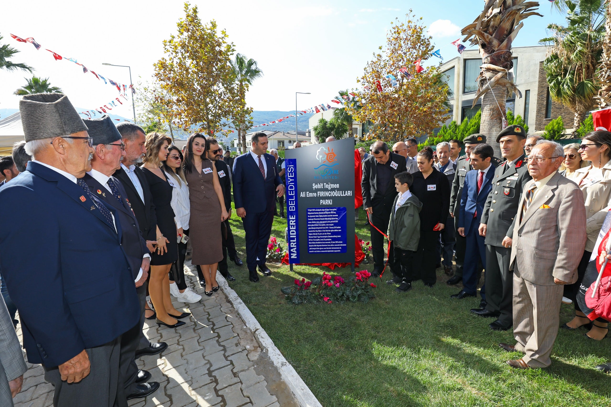 ŞEHİT TEĞMEN ALİ EMRE FIRINCIOĞULLARI’NIN ADI NARLIDERE’DE YAŞAYACAK