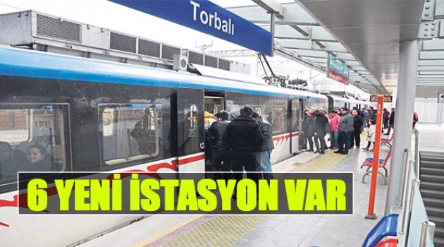 6 Yeni İstasyon Var