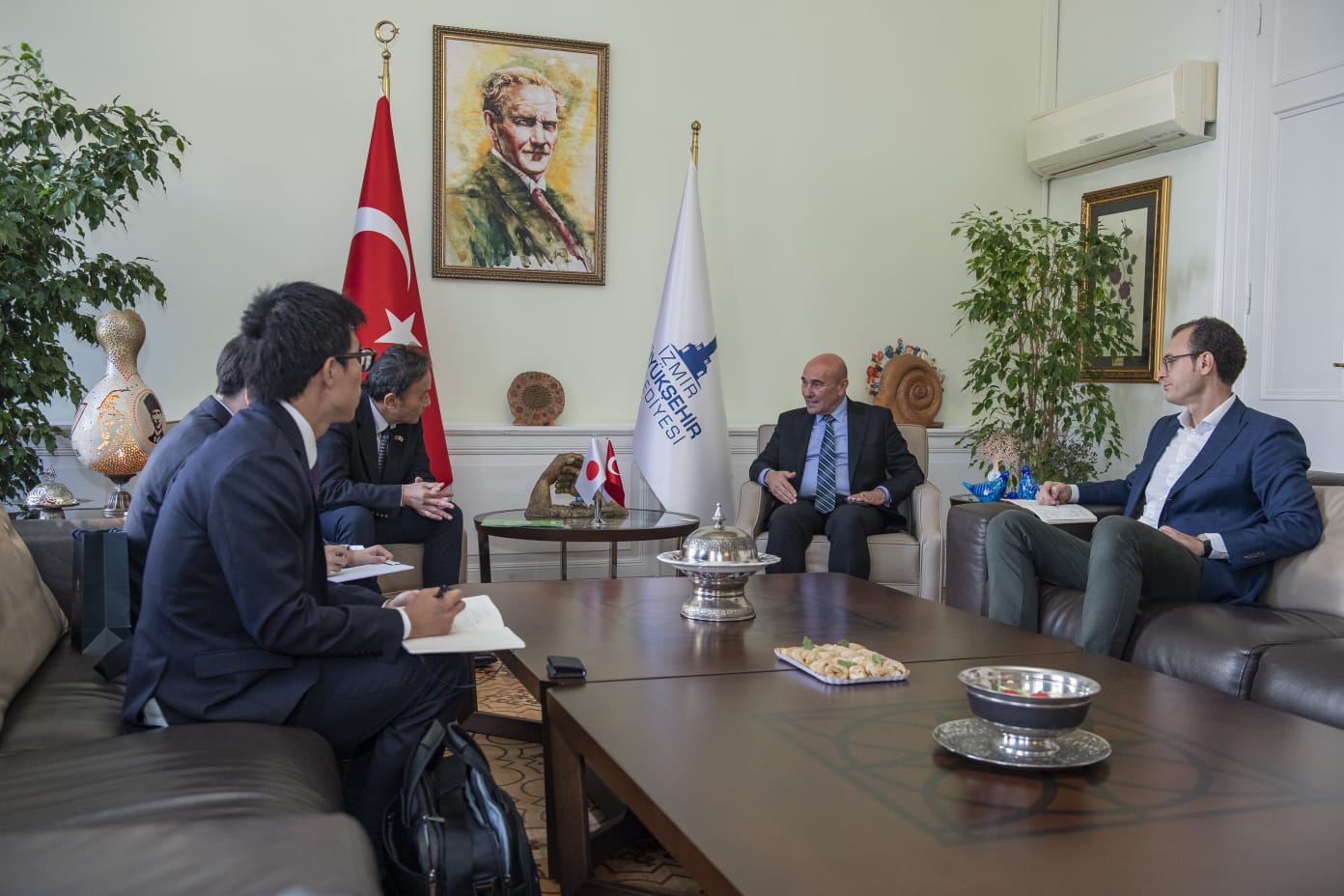 Başkan Soyer ve Büyükelçi Katsumata’dan güç birliği mesajı