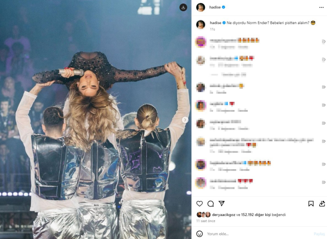 Hadise "Bebeleri pistten alalım" deyince ortalık karıştı! Ece Seçkin'den yanıt gecikmedi