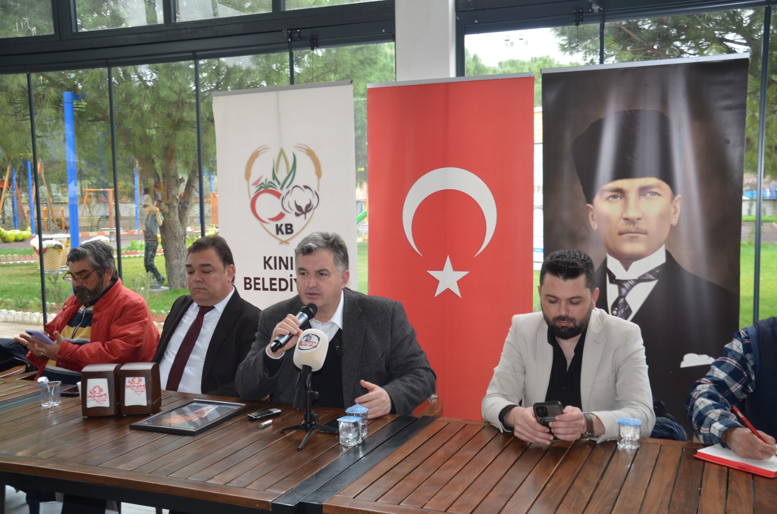 Başkan Doğruer, gazetecilerle bir araya geldi