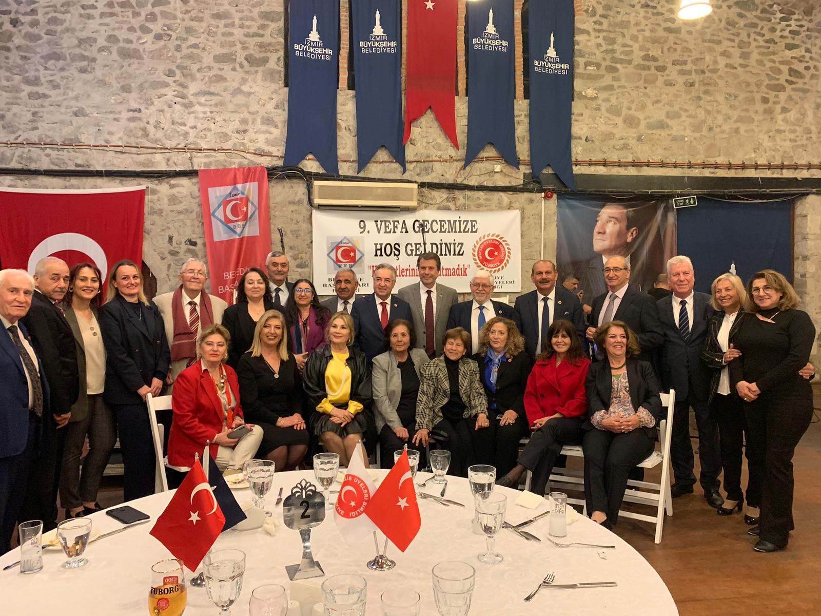 Başkanlara vefa gecesi