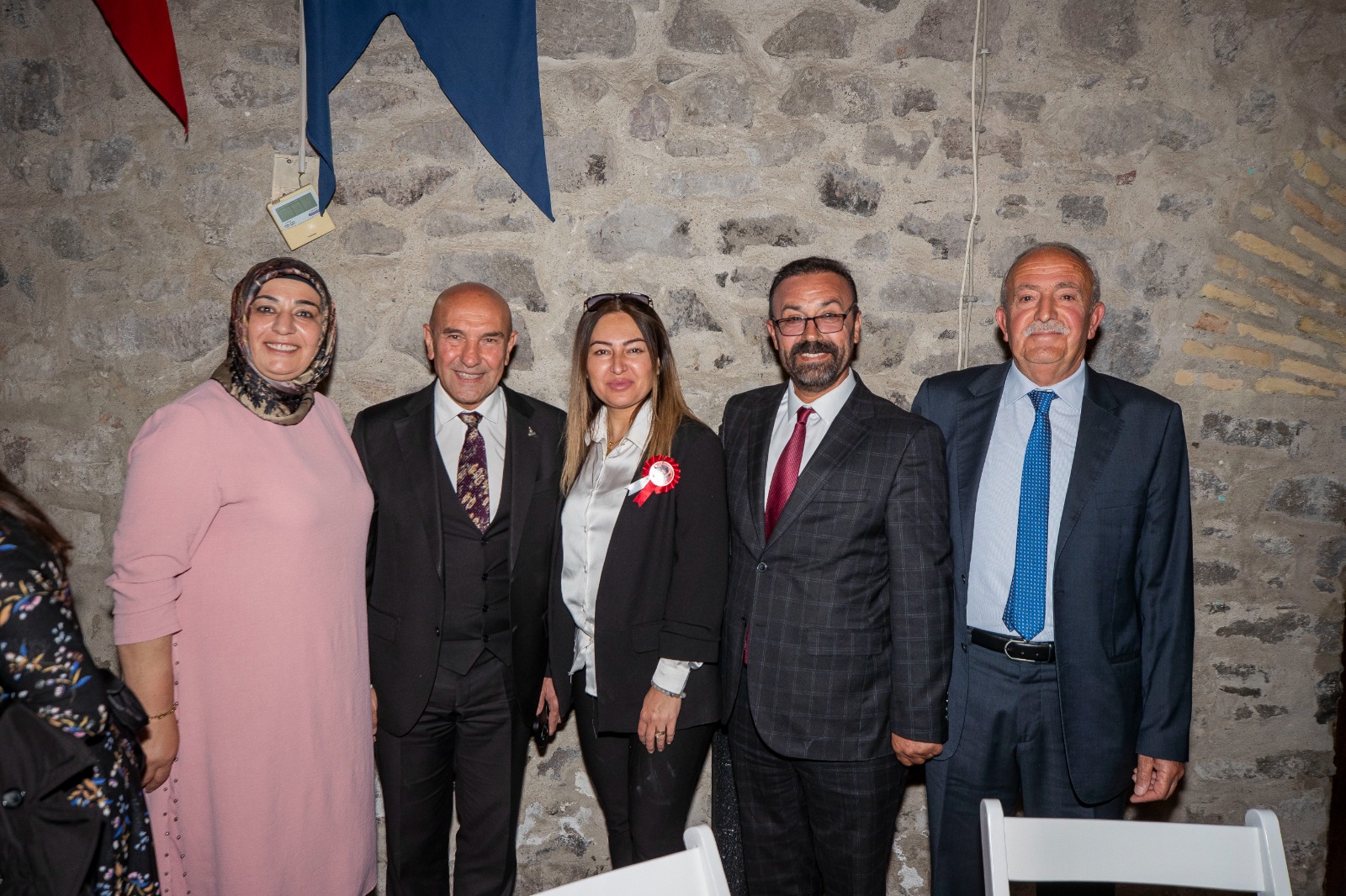 Başkan Soyer'e veda yemeği