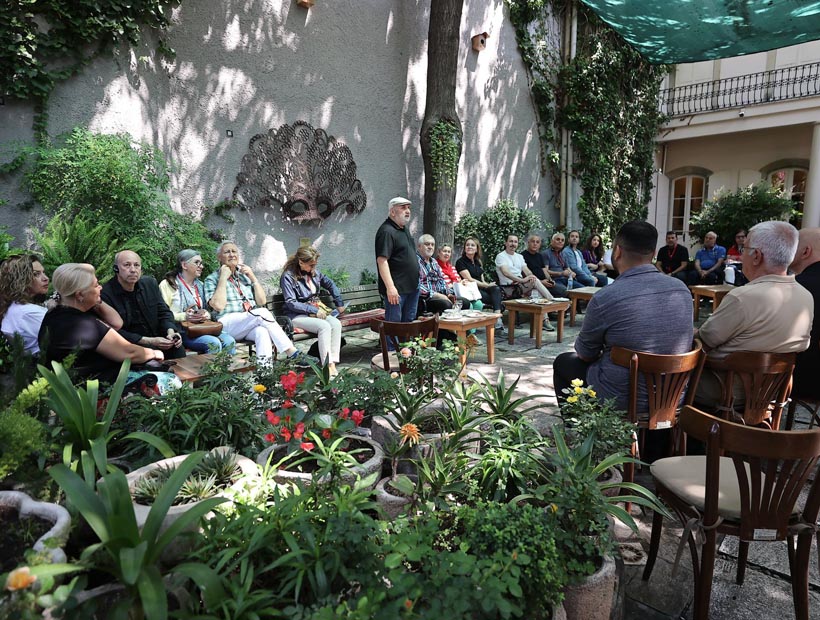 Başkan Mutlu sanayicileri Basmane Semt Merkezi’nde ağırladı