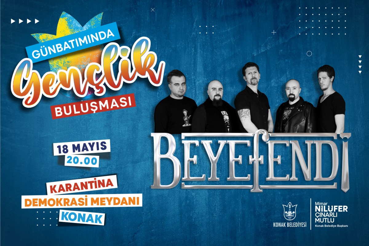 Konak’ta Günbatımında Gençlik Buluşması var