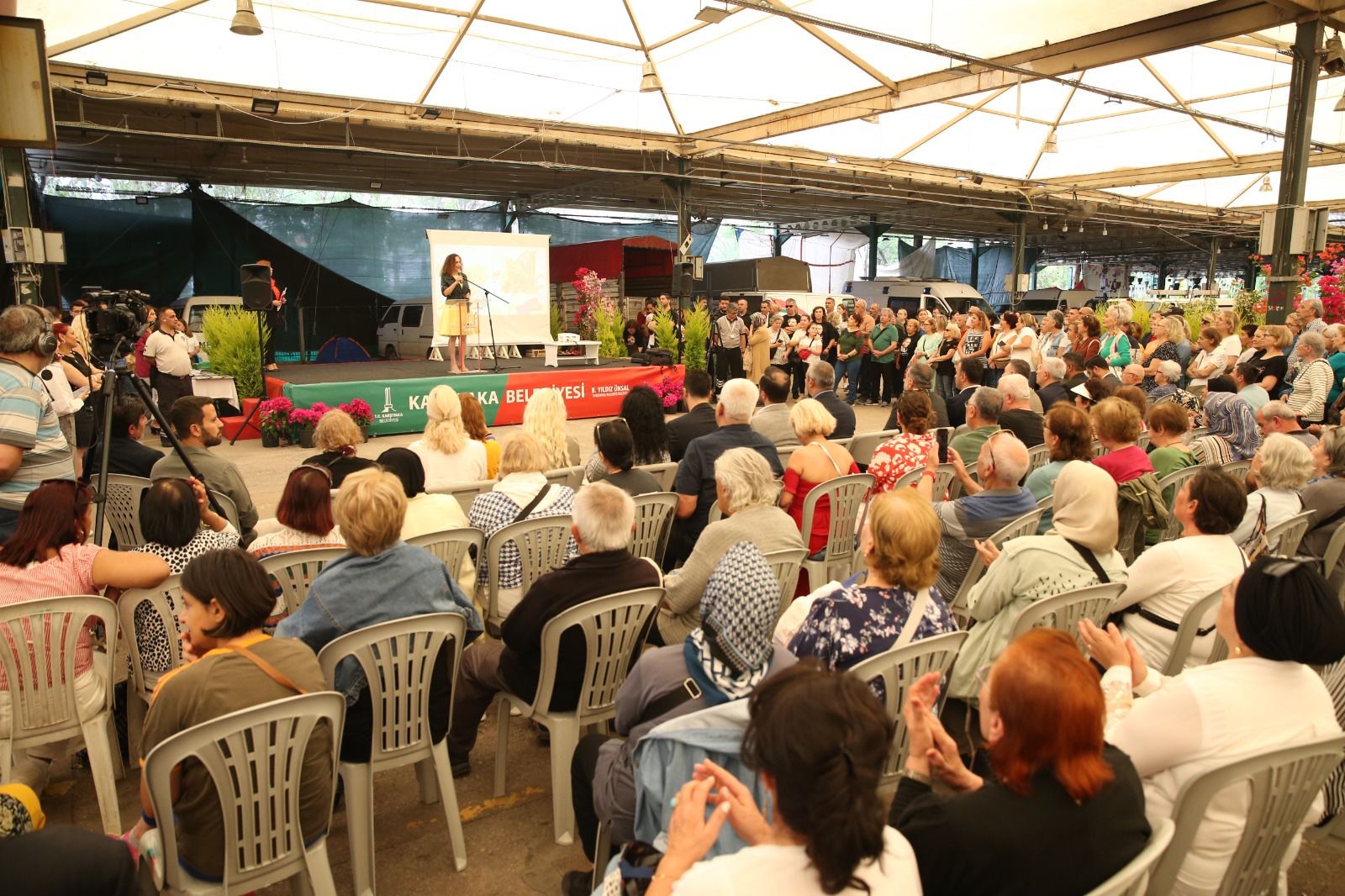 Festival kapsamında En Güzel Balkon Bahçe Yarışması’nın ödül töreni de yapıldı.
