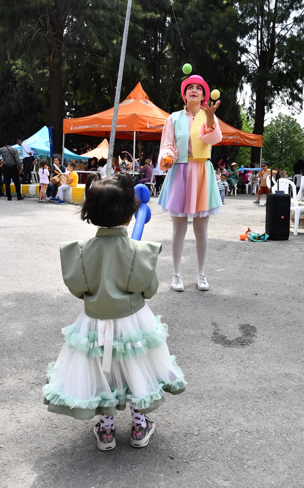 Gençlik Bayramı'nda çocuklar da doyasıya eğlendi