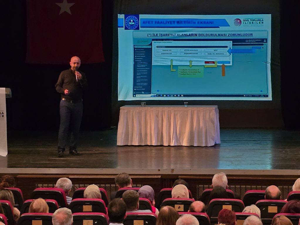 İzmir'de Dernek Yöneticilerine Yönelik "Yeni Nesil DERBİS ve Proje Destek Programı" Toplantısı Düzenlendi