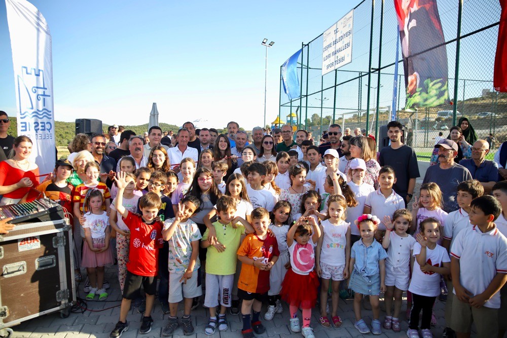 Ildır mahallesi’ne çocuk oyun alanı ve spor kompleksi