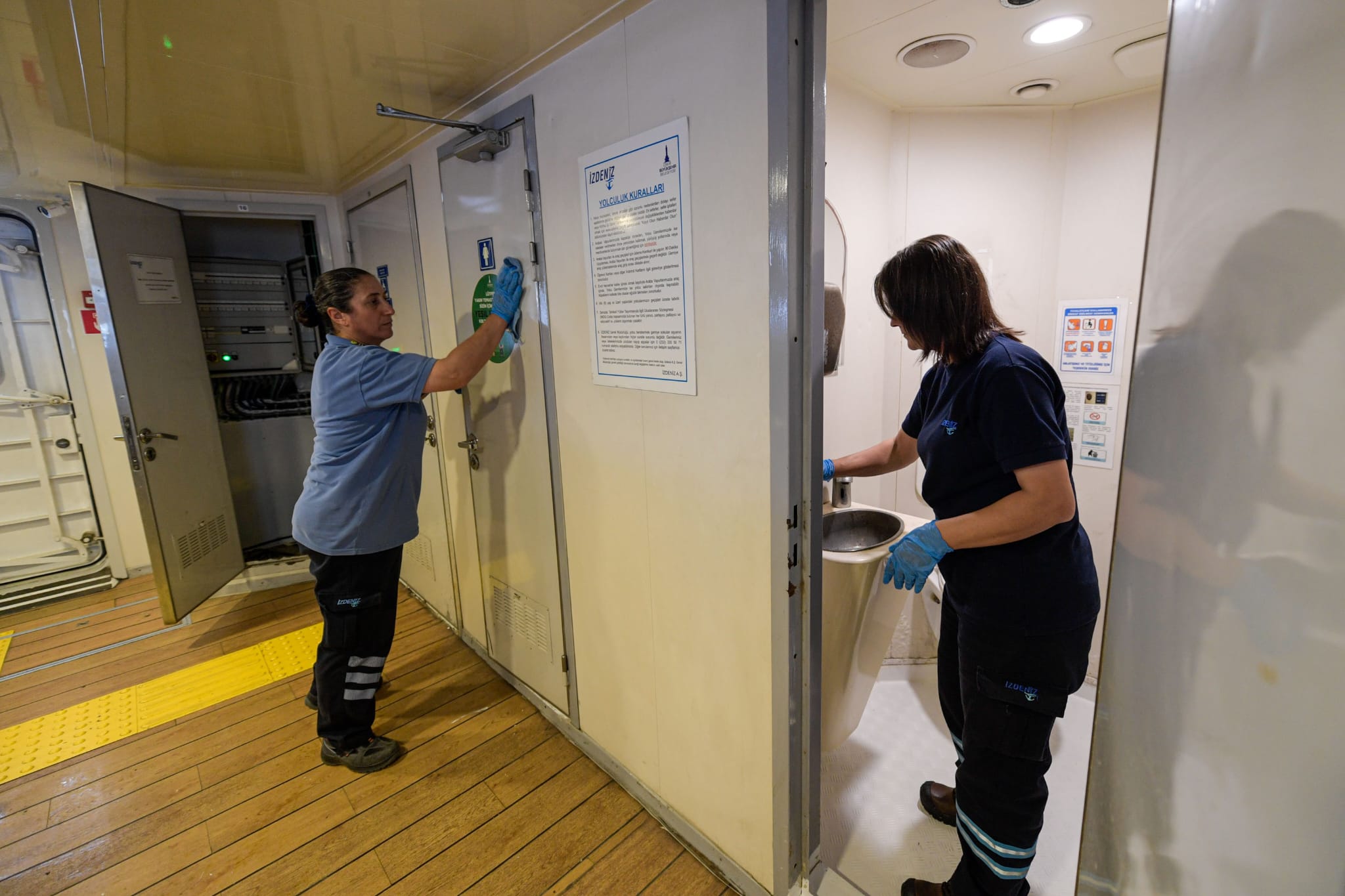 İzmir’in toplu ulaşım araçları tertemiz