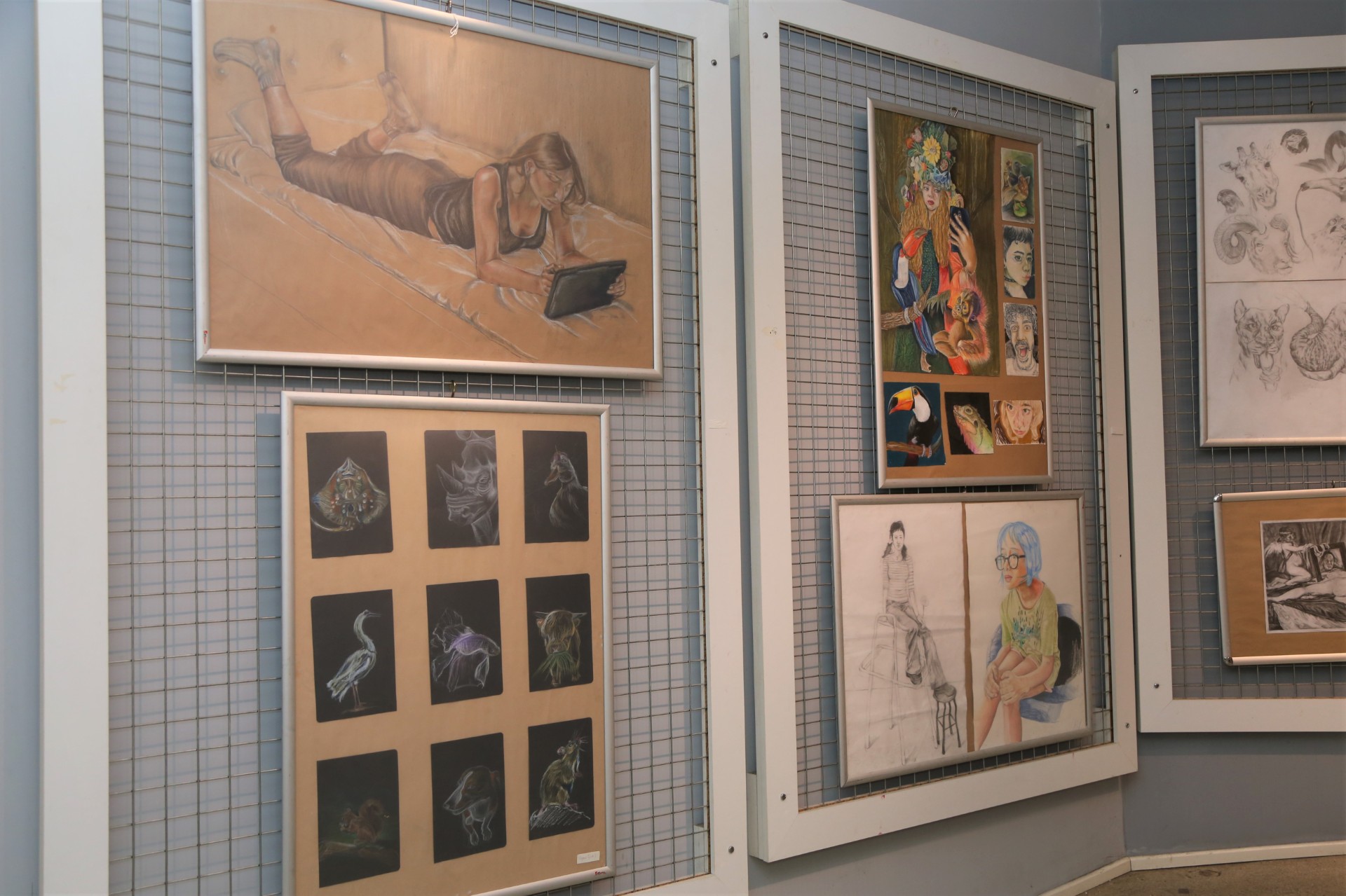 Yedi öğrenciden “Yedili Yansıma” sergisi